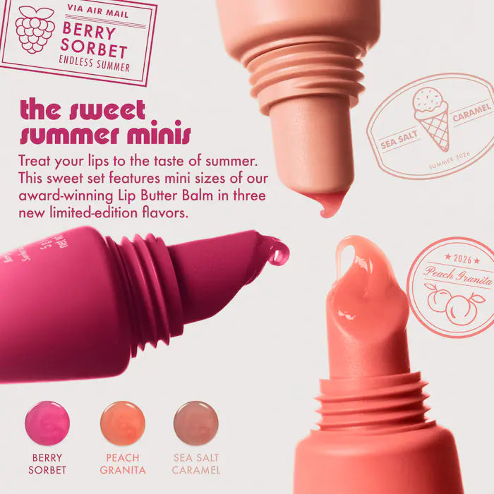 Summer Fridays, The Sweet Summer Minis Lip Butter Balm Trio Set