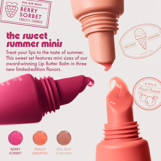 Summer Fridays, The Sweet Summer Minis Lip Butter Balm Trio Set