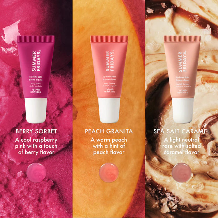Summer Fridays, The Sweet Summer Minis Lip Butter Balm Trio Set