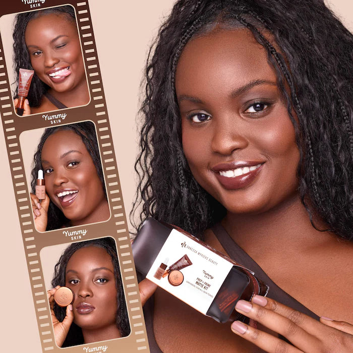Danessa Myricks Beauty, Mini Yummy Skin Matte Finish Skin Prep Essential Kit