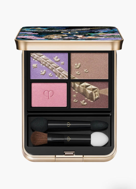 CLE DE PEAU BEAUTE, Eye Color Quad 504 Pastel Tea Safari Eyeshadow Palette