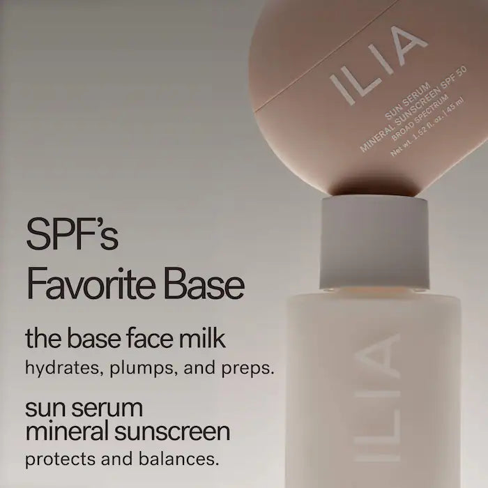 ILIA, Sun Serum Mineral Sunscreen SPF 50 with 8-Hour Oil Control