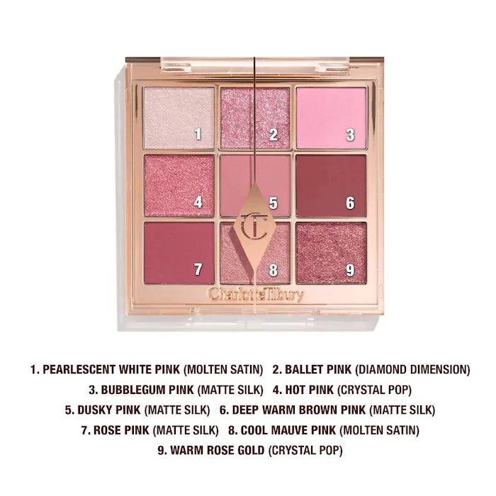 CHARLOTTE TILBURY, Charlotte Tilbury CHARLOTTE’S BEAUTIFYING EYE TRENDS EYESHADOW PALETTE