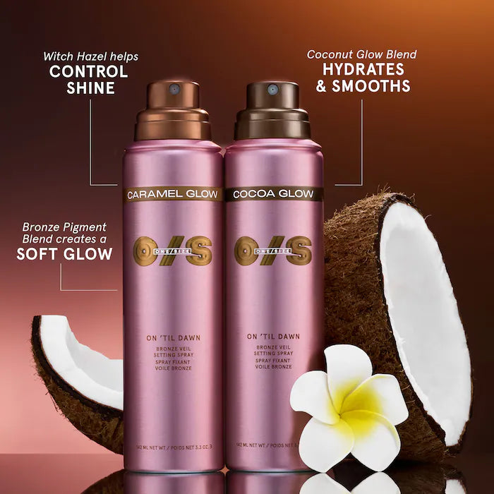 ONE/SIZE by Patrick Starrr, On ‘Til Dawn Bronze Veil Waterproof Setting Spray
