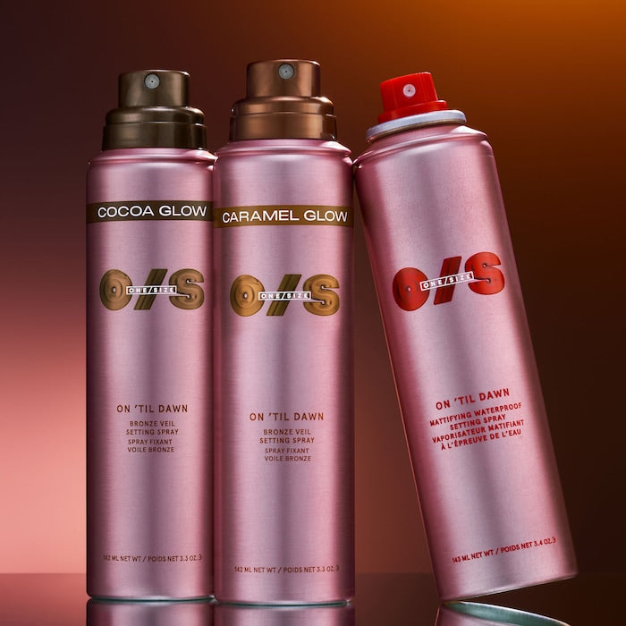 ONE/SIZE by Patrick Starrr, On ‘Til Dawn Bronze Veil Waterproof Setting Spray