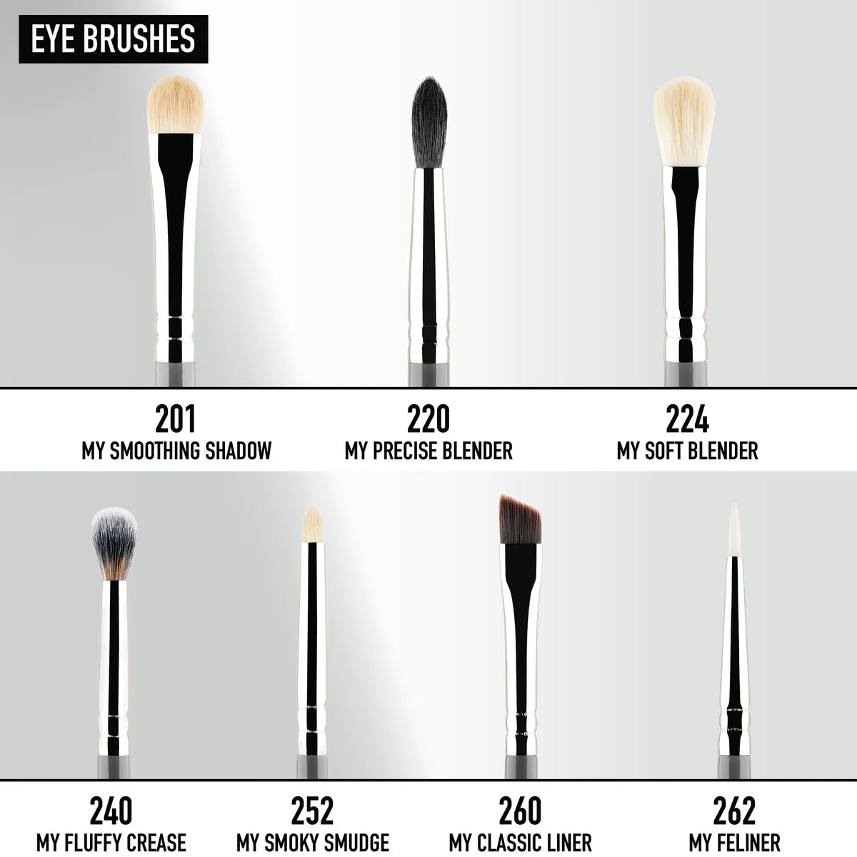 MYKITCO, MY BIG ESSENTIAL BRUSH SET