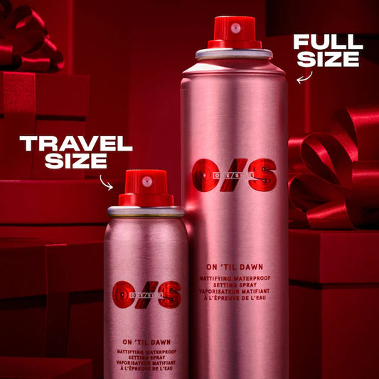 ONE/SIZE by Patrick Starrr, On ‘Til Dawn Mattifying Waterproof Setting Spray Big Duo