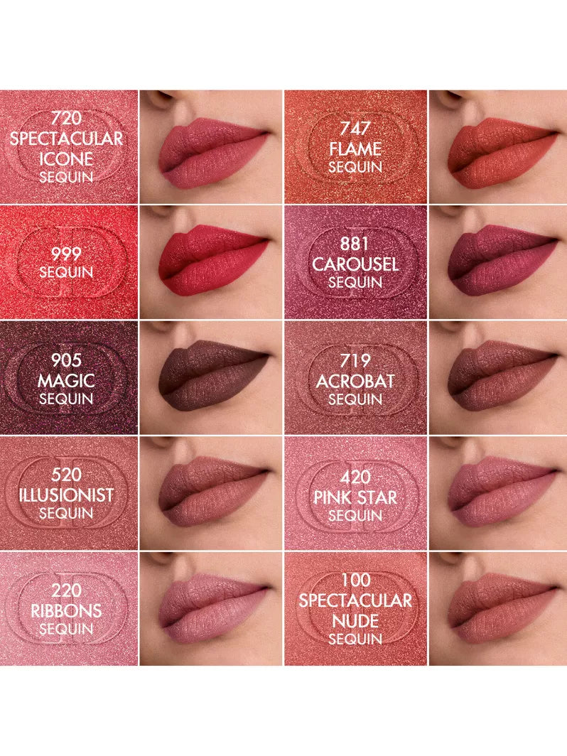 DIOR Rouge Dior Limited Edition Sequin Liquid Duo