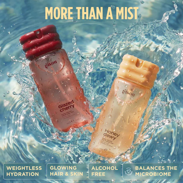 Gisou, Honey Dewy Honey Infused Hair & Body Mist