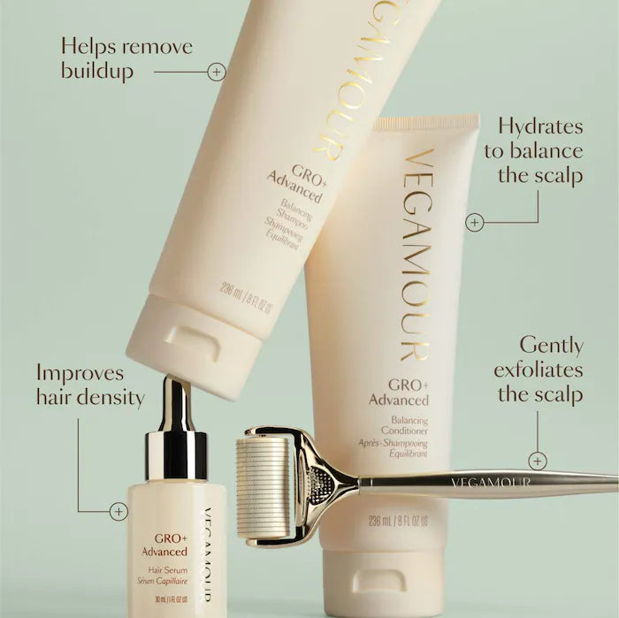 Vegamour GRO+ Advanced Balancing Shampoo for Severe Signs of Thinning