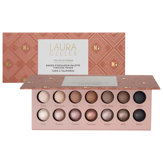 Laura Geller, The Delectables Baked Eyeshadow Palette – Timeless Tones