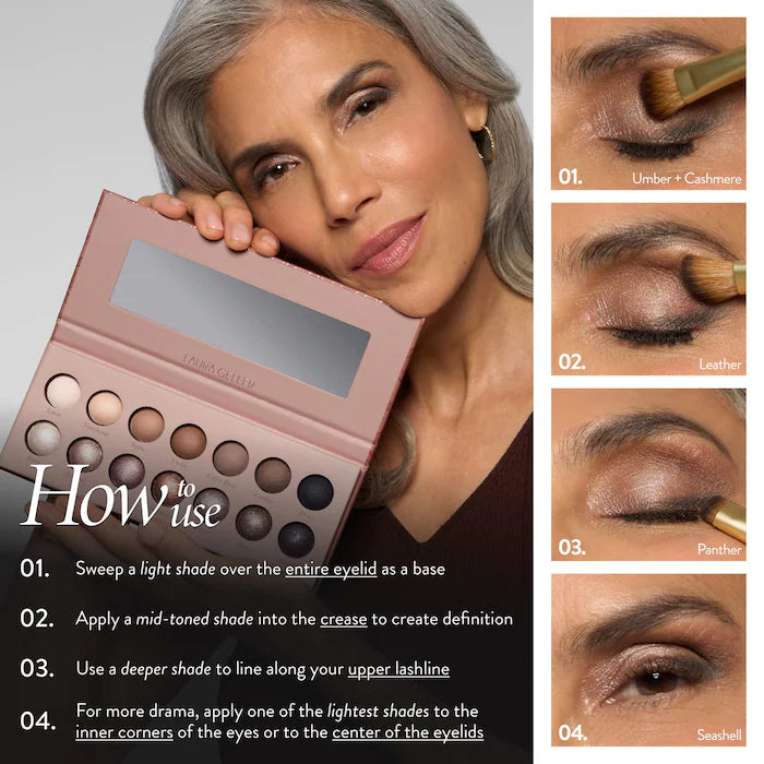 Laura Geller, The Delectables Baked Eyeshadow Palette – Timeless Tones