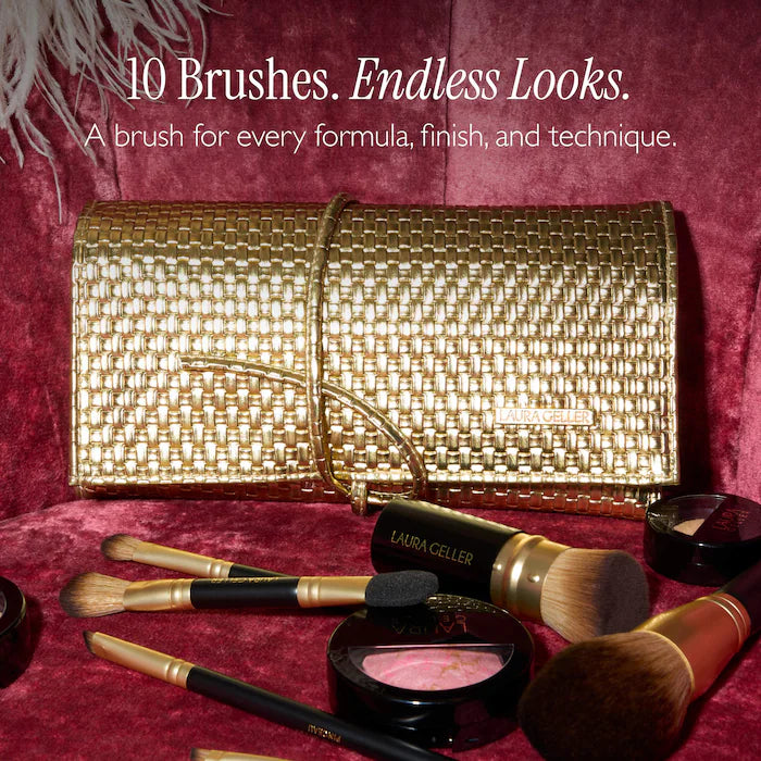 Laura Geller, The Brush Vault Makeup Brush Set