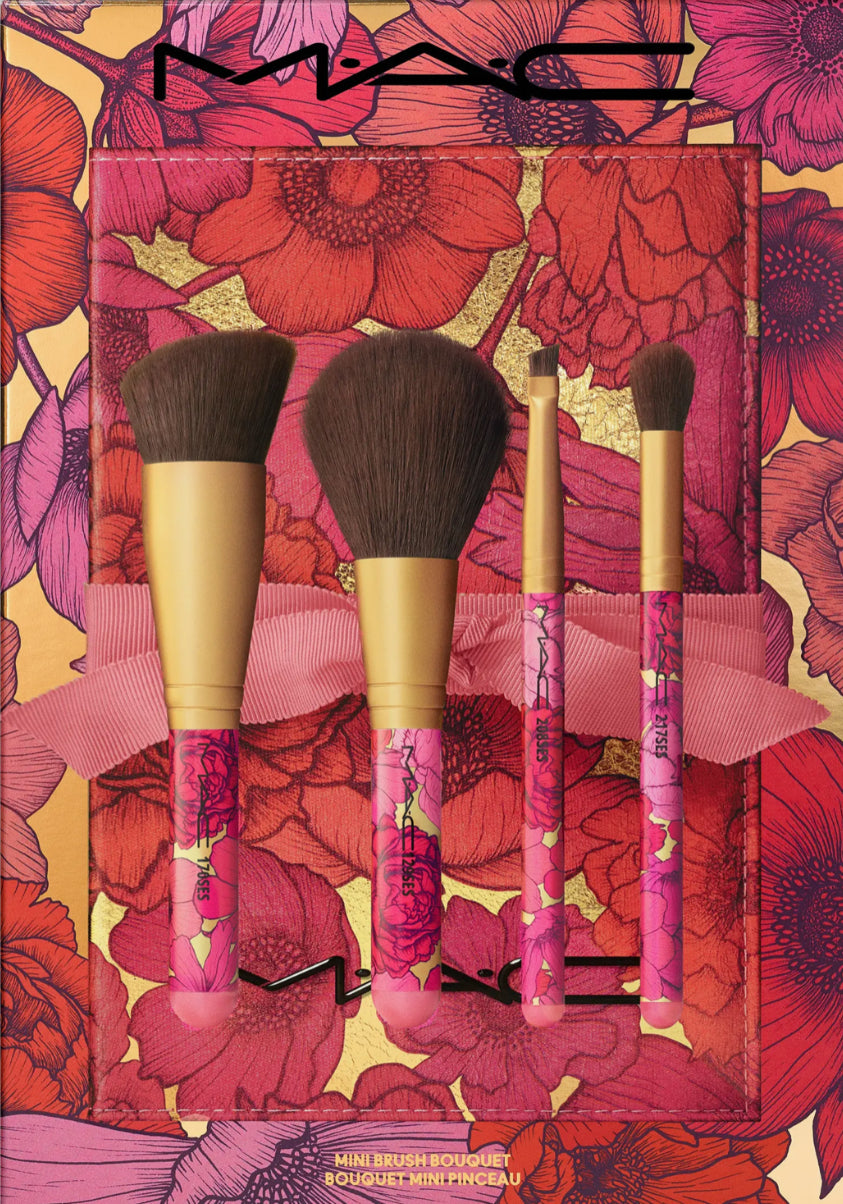 MAC COSMETICS, 4-Piece Mini Brush Travel Set