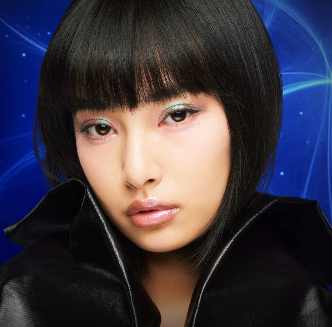 shu uemura x FINAL FANTASY XIV kupo! crystal eyeshadow palette