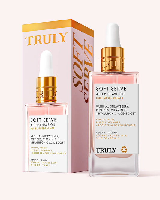 TRULY BEAUTY, Soft Serve After Shave Oil Healing After Shave Treatment