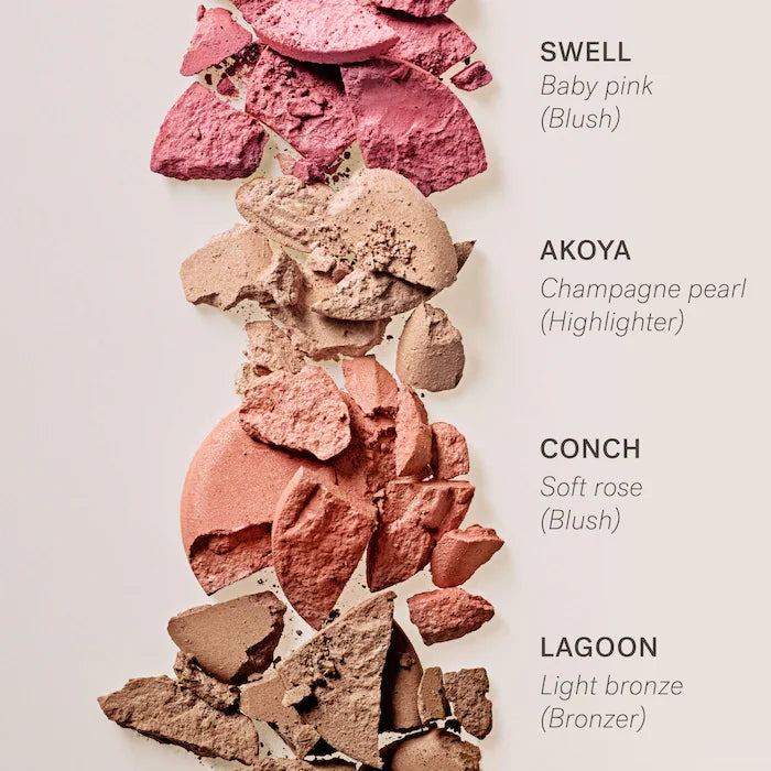 ILIA, The Ethereal Baked Face Palette - Long-Wear Bronzer, Highlighter & Blush