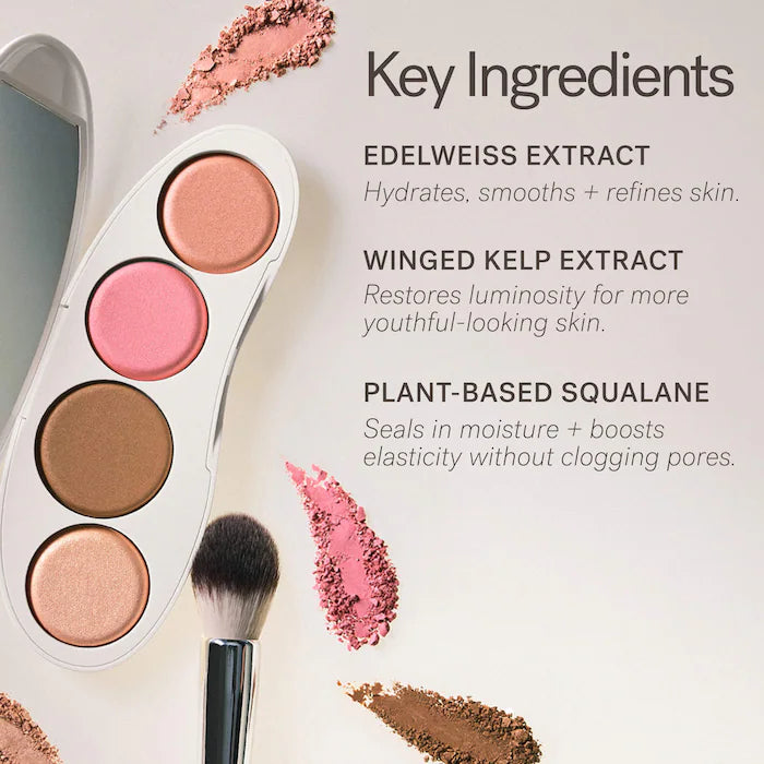 ILIA, The Ethereal Baked Face Palette - Long-Wear Bronzer, Highlighter & Blush