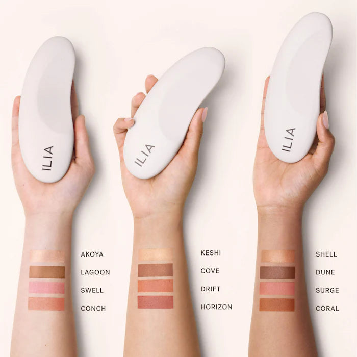 ILIA, The Ethereal Baked Face Palette - Long-Wear Bronzer, Highlighter & Blush