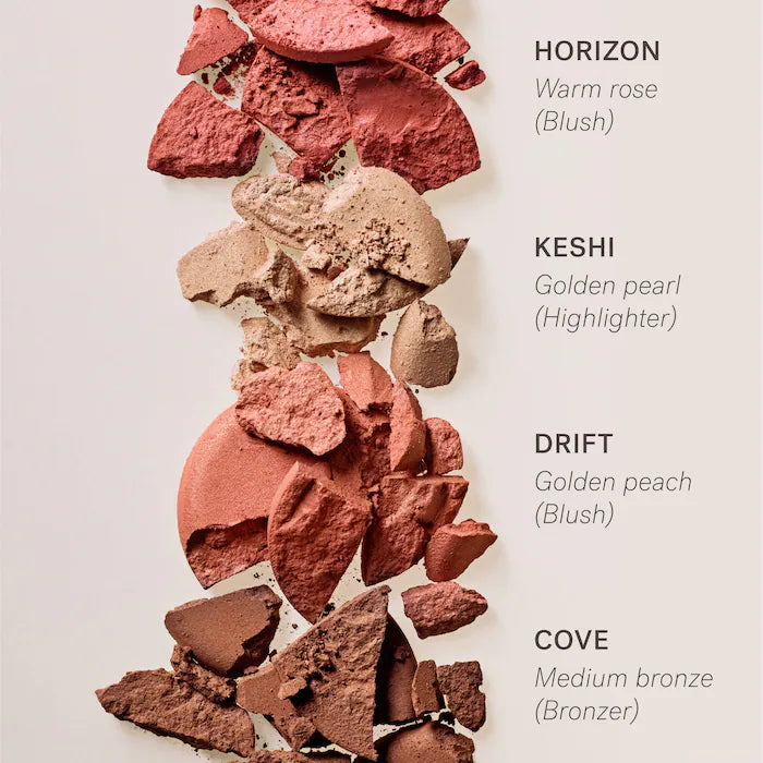 ILIA, The Ethereal Baked Face Palette - Long-Wear Bronzer, Highlighter & Blush