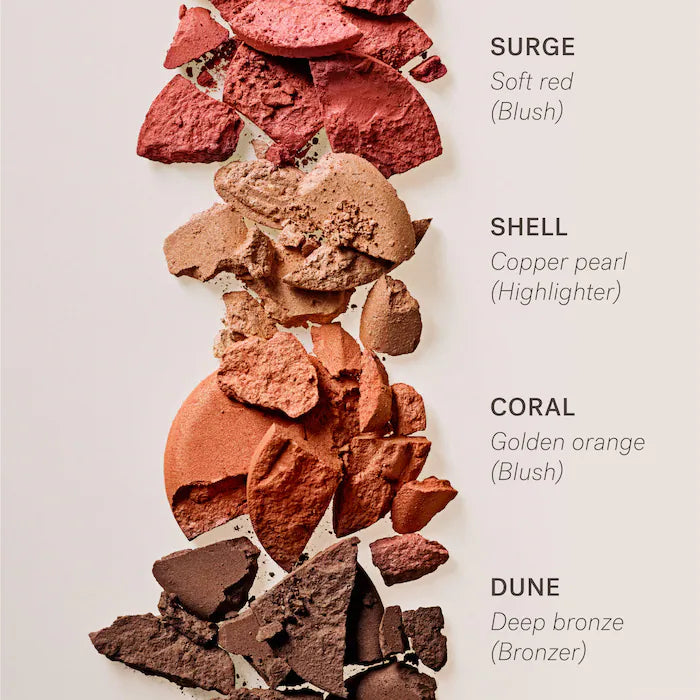 ILIA, The Ethereal Baked Face Palette - Long-Wear Bronzer, Highlighter & Blush