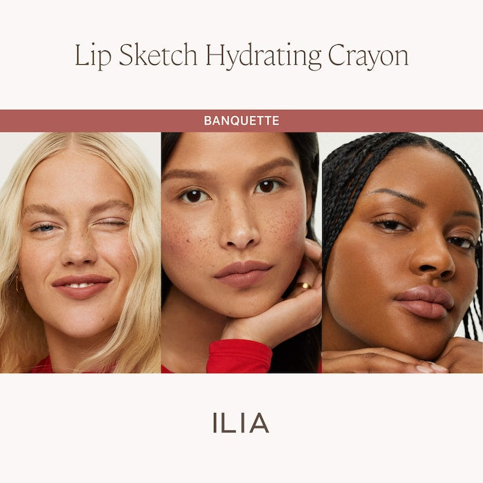 ILIA, Mini Lip Sketch Duo - Lipstick + Lip Liner Gift Set