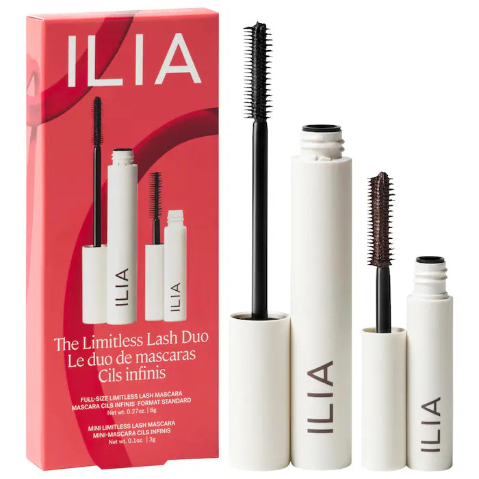ILIA, The Limitless Lash Duo - Black, Brown Mascara Gift Set