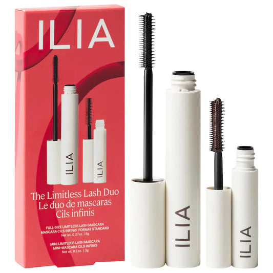 ILIA, The Limitless Lash Duo - Black, Brown Mascara Gift Set