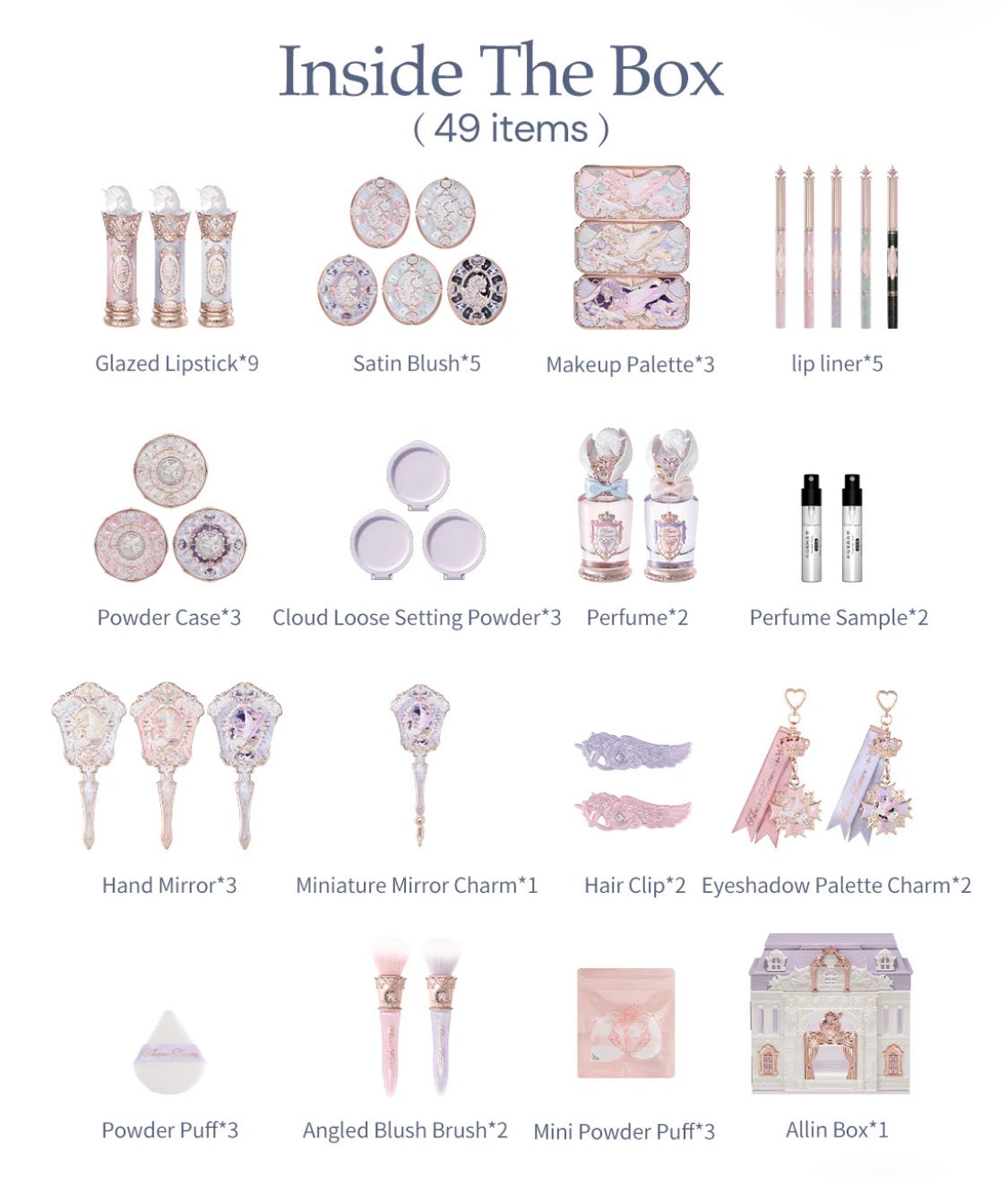 FLOWER KNOWS, Knight Unicorn All-In Gift Set