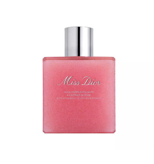DIOR Miss Dior Exfoliating Body Oil With Rose Extract, 5.9 oz.