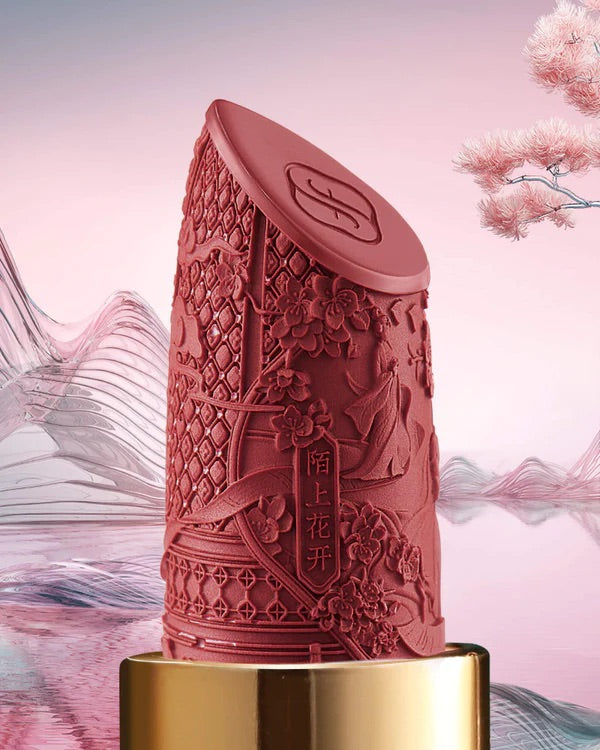FLORASIS, Blooming Rouge Love Lock Lipstick (Under the Peach Blossoms)