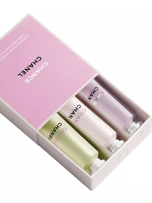 CHANEL, 3-Piece Perfumed Hand Cream Set