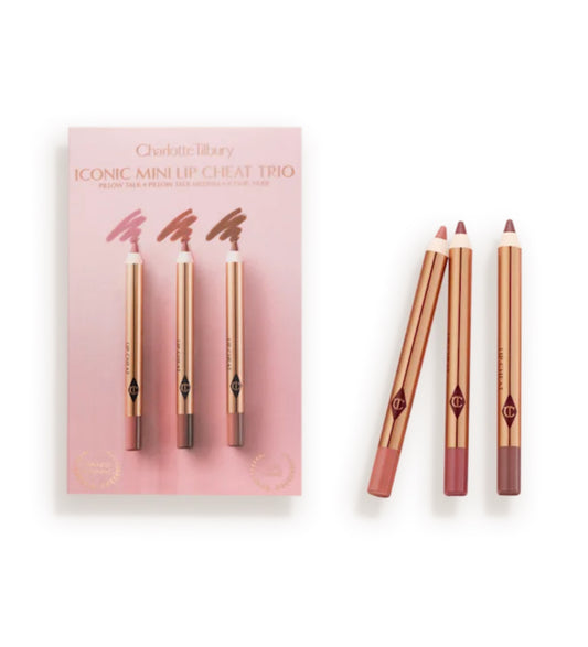 CHARLOTTE TILBURY, CHARLOTTE’S ICONIC LIP CHEAT TRIO LIP CHEAT TRIO GIFT