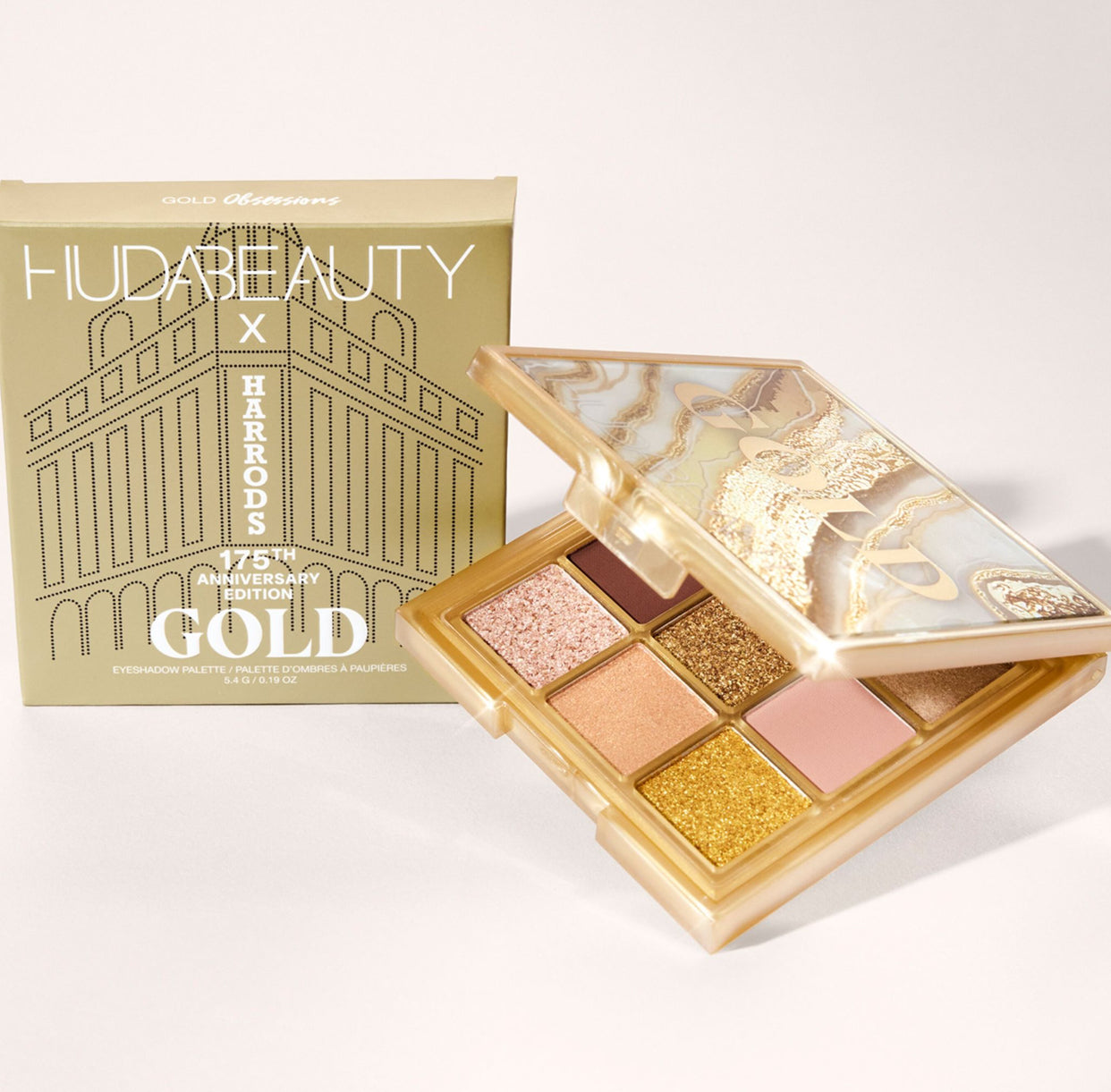 HUDA BEAUTY Gold Obsession Eyeshadow Palette