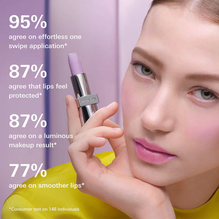 Prada,  Hydrating Lip Balm with Jojoba Oil, WISTERIA GLEAMS U003