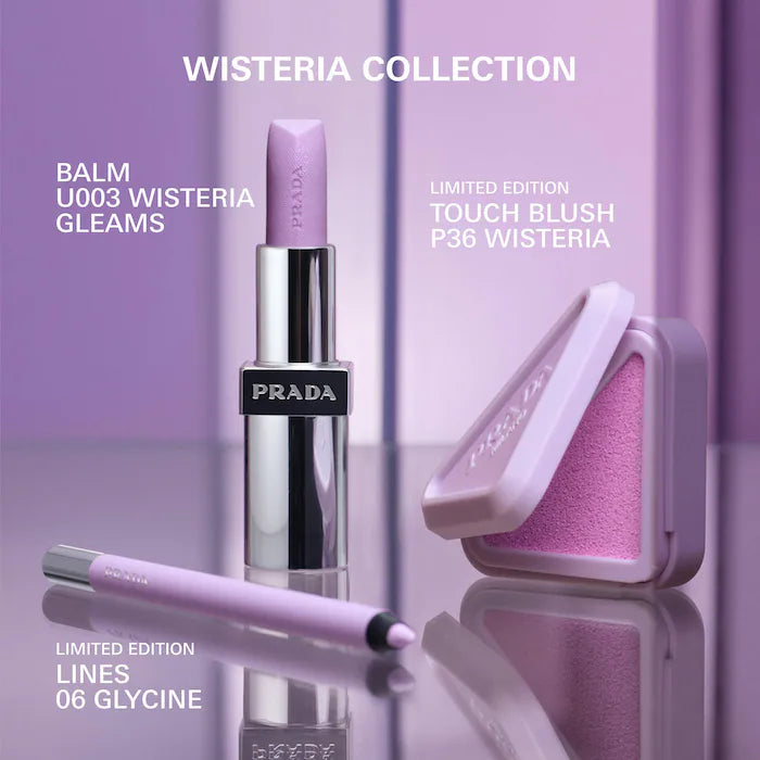 Prada,  Hydrating Lip Balm with Jojoba Oil, WISTERIA GLEAMS U003