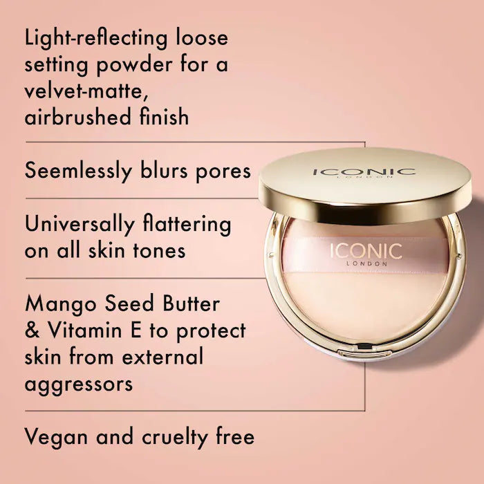 Iconic London Velvet Blur Translucent Setting Powder