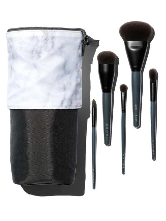 ROSE AND BEN BEAUTY, Essential Travel Brush Set