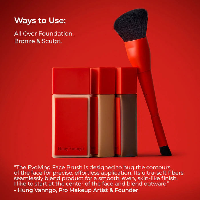 HUNG VANNGO BEAUTY, The Evolving Face Brush For Complexion