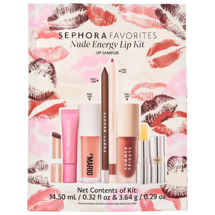 Sephora Favorites, Nude Energy Lip Kit Makeup Set
