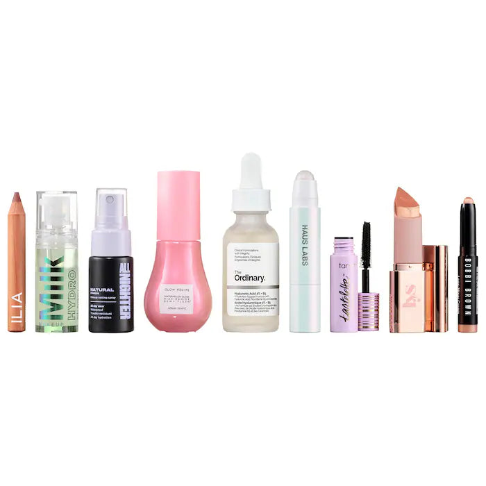 Sephora Favorites, Gleamy Dreamy Makeup and Skincare Value Set