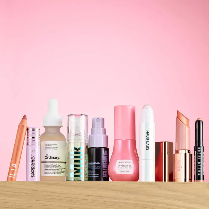 Sephora Favorites, Gleamy Dreamy Makeup and Skincare Value Set