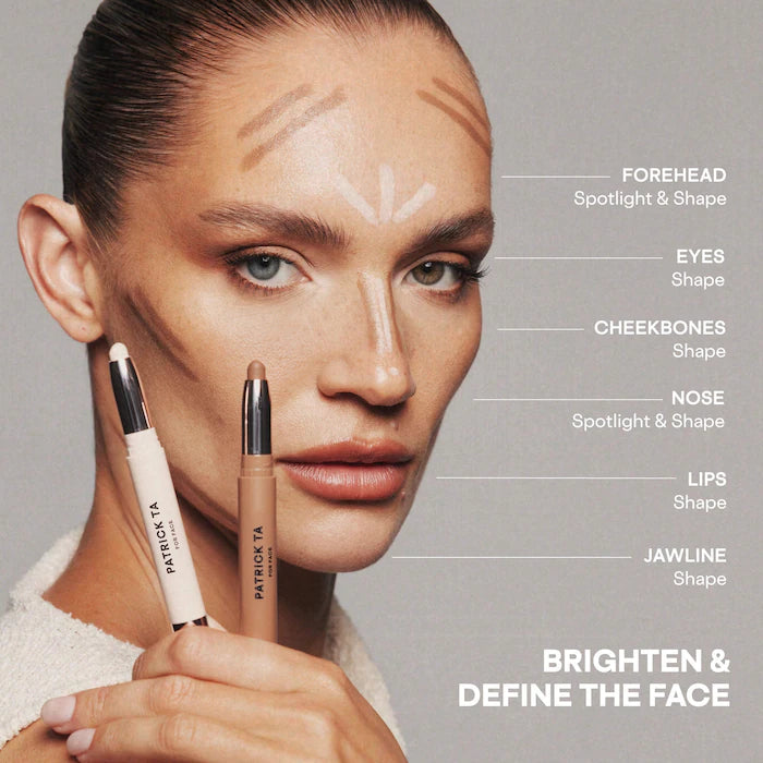 PATRICK TA, Major Sculpt Shape, Shade Anywhere Artistry Stick