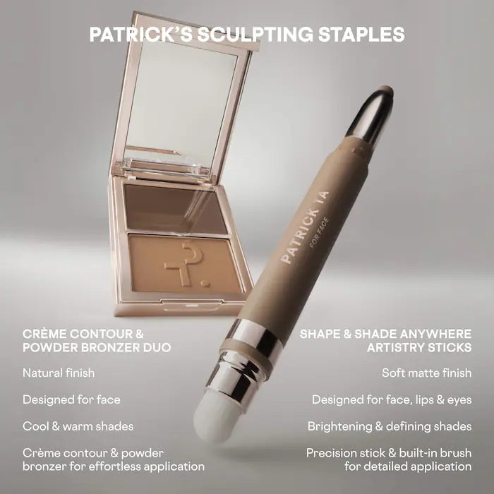 PATRICK TA, Major Sculpt Shape, Shade Anywhere Artistry Stick