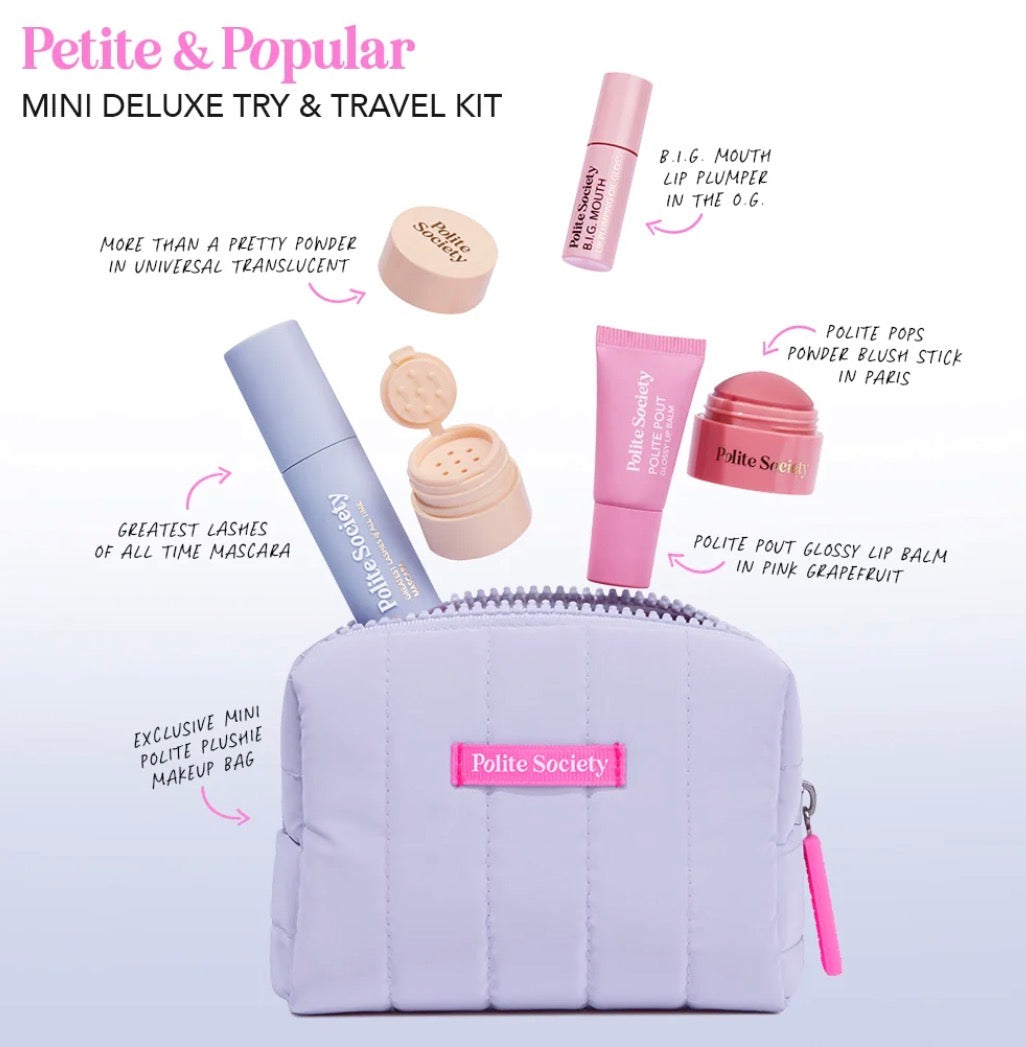 POLITE SOCIETY, Petite, Popular 6 Piece Discovery Set