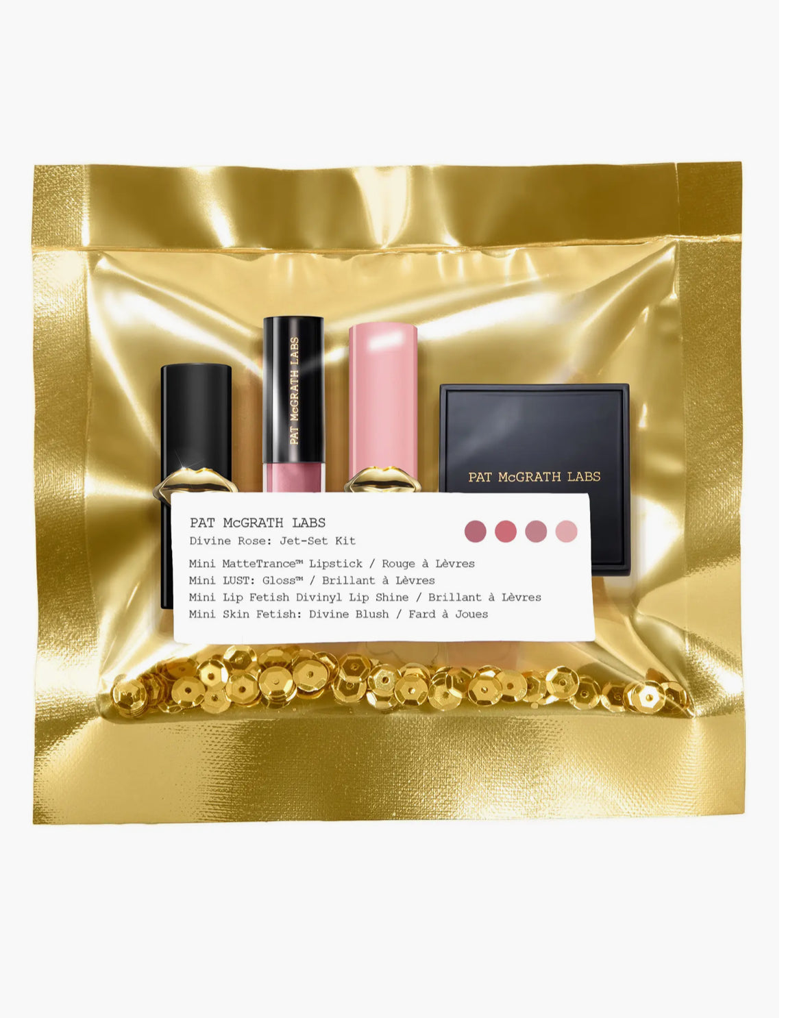 PAT MCGRATH LABS, Divine Rose Jet Set Makeup Kit