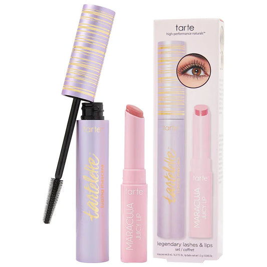 tarte legendary lashes & lips set