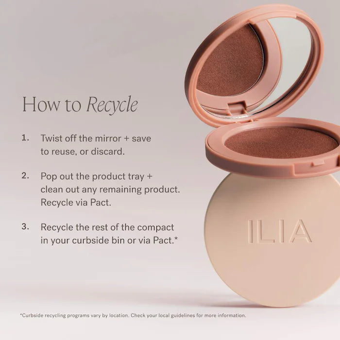 ILIA Sunshift Weightless Silky Cream Bronzer with 12-hour Wear