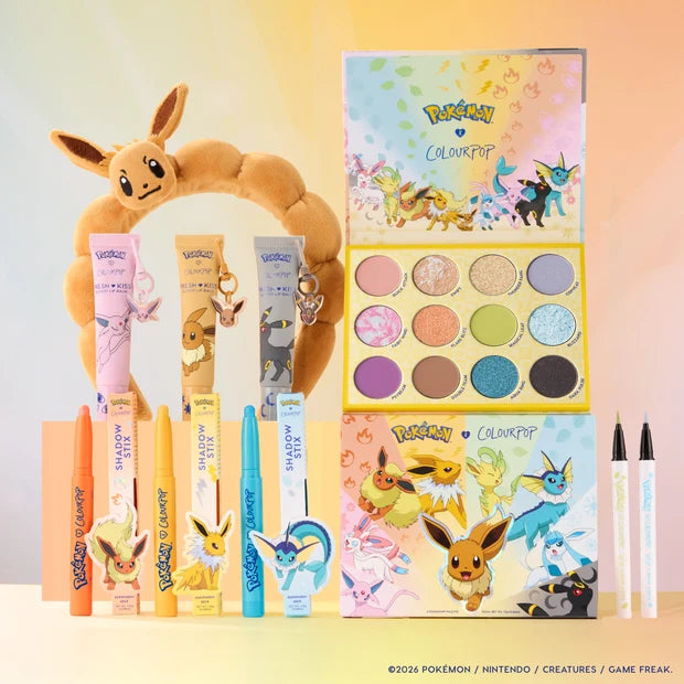 COLOURPOP, Infinite Possibilities Pokemon Eeveelution Bundle