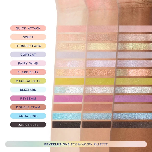 COLOURPOP, Infinite Possibilities Pokemon Eeveelution Bundle